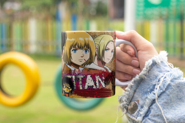 كوب الشخصيات هجوم العمالقة | Attack on titan – Image 3